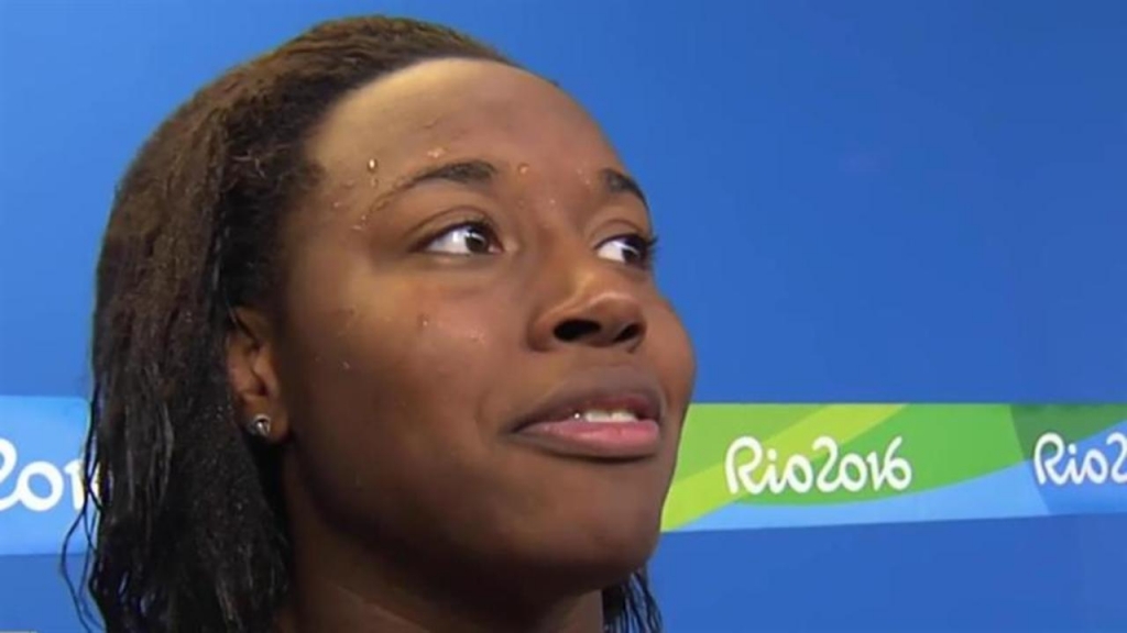 Simone Manuel on winning gold