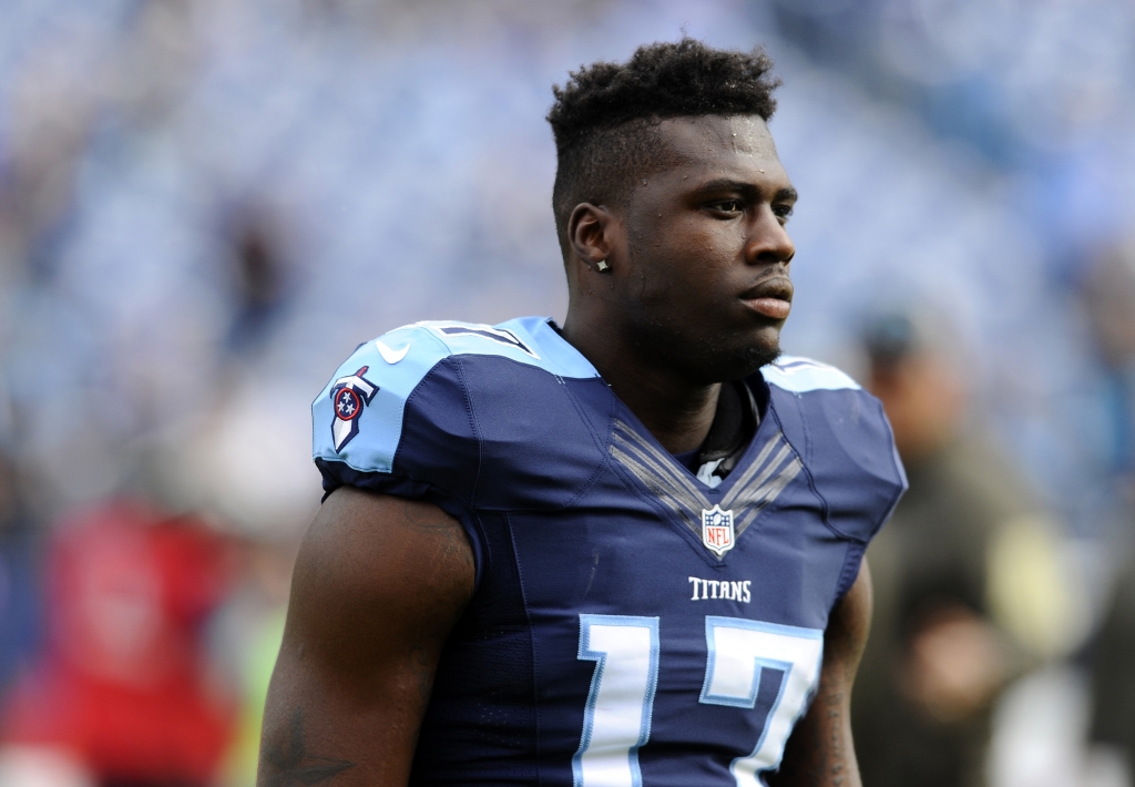 Nov 15 2015 Nashville TN USA Tennessee Titans receiver Dorial Green Beckham prior to the game against the Carolina Panthers at Nissan Stadium. Mandatory Credit Christopher Hanewinckel-USA TODAY Sports