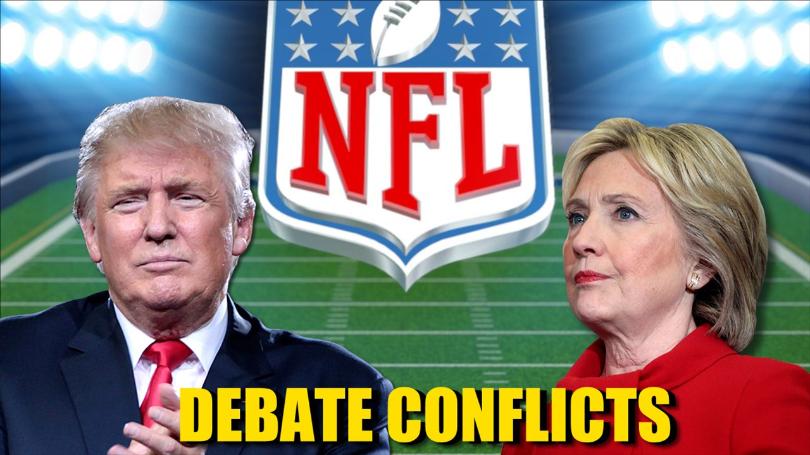 Trump says presidential debates shouldn't compete with NFL