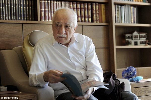 Turkish police have raided the business addresses of 44 companies they say gave money to Fethullah Gullen