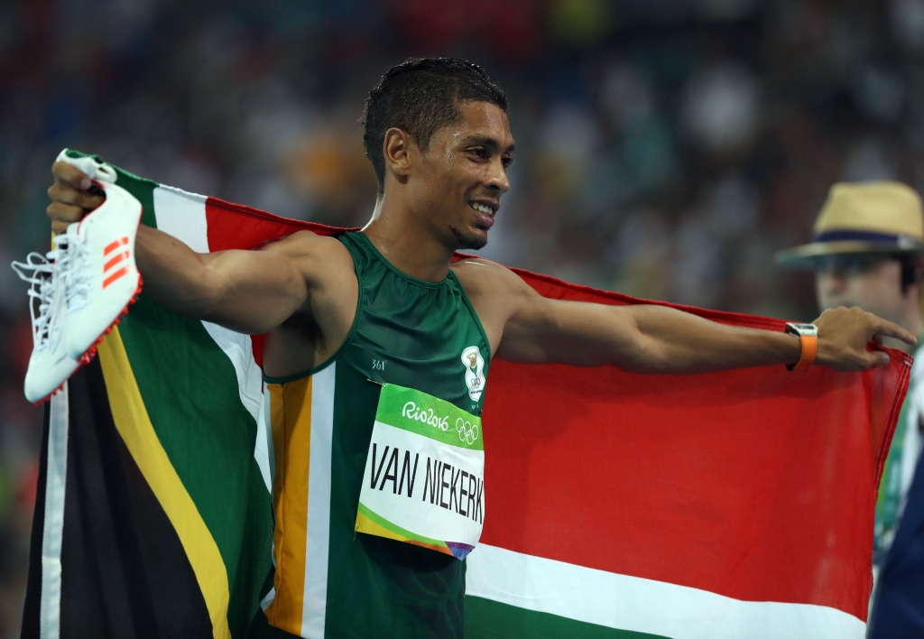 The awkward moment Michael Johnson had to commentate as Wayde van Niekerk broke his world record