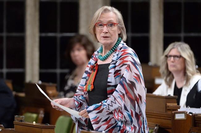 Indigenous and Northern Affairs Minister Carolyn Bennett answers a question during question period in the House of Commons on Parliament Hill in Ottawa on Friday