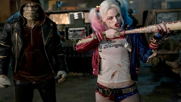 Margot Robbie as Harley Quinn in Suicide Squad