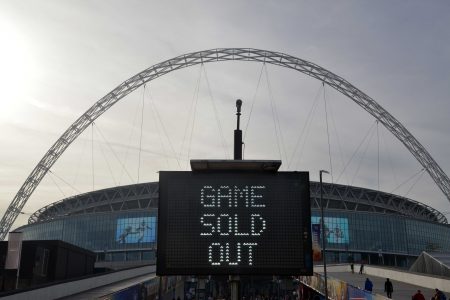 Wembley stadium The venue for the seasons curtain raiser