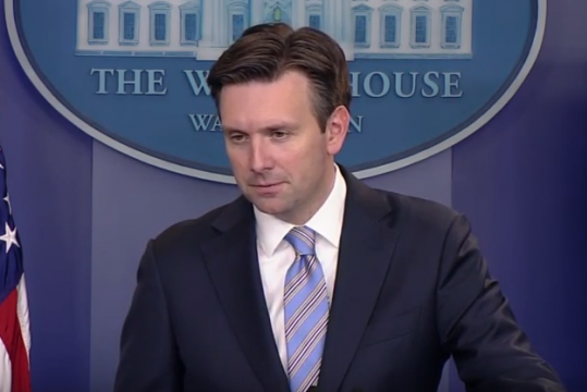 White House Press Secretary Josh Earnest