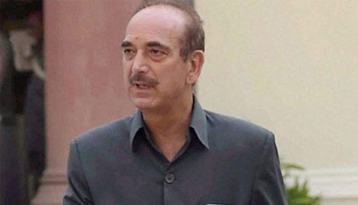 Start dialogue process for peace in Kashmir Ghulam Nabi Azad tells government