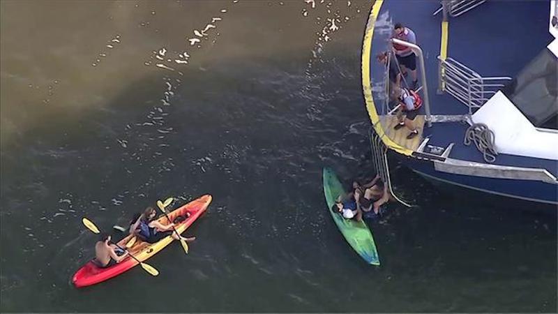 11 Kayakers Hit by Ferry in NYC