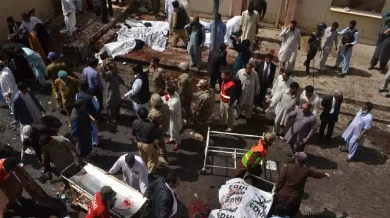 The bombing took place in the village of Butmana in the Mohmand tribal district bordering Afghanistan