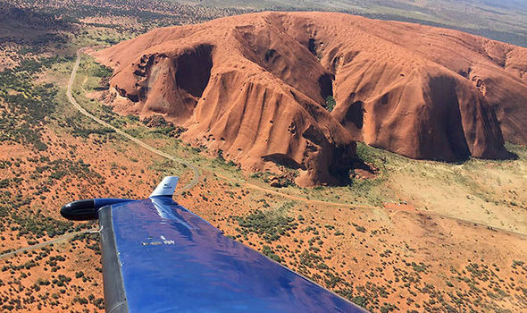 Uluru the world's largest monolith