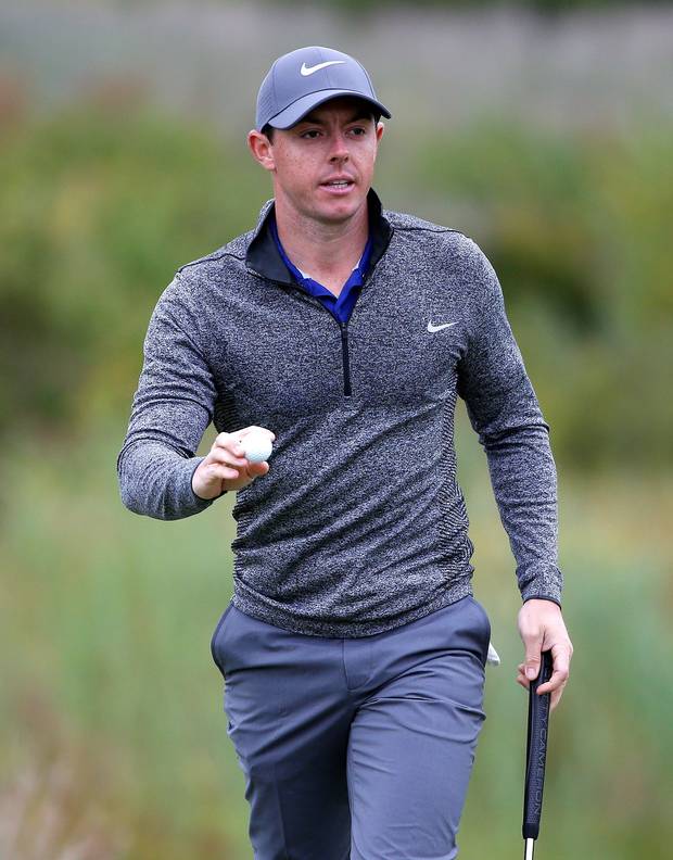 Applause the plaudits are coming in thick and fast for Rory McIlroy