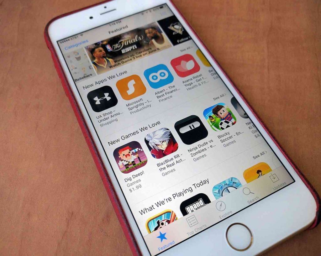 Apple App Store iPhone