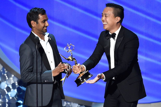 Aziz Ansari Alan Yang Master of None Emmys Win 2016