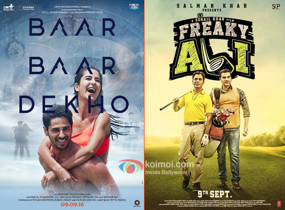 Baar Baar Dekho And Freaky Ali Posters