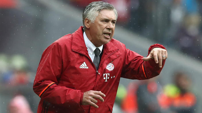 Bayern Munich coach Carlo Ancelotti            
    
              
     
     
           Show Grid