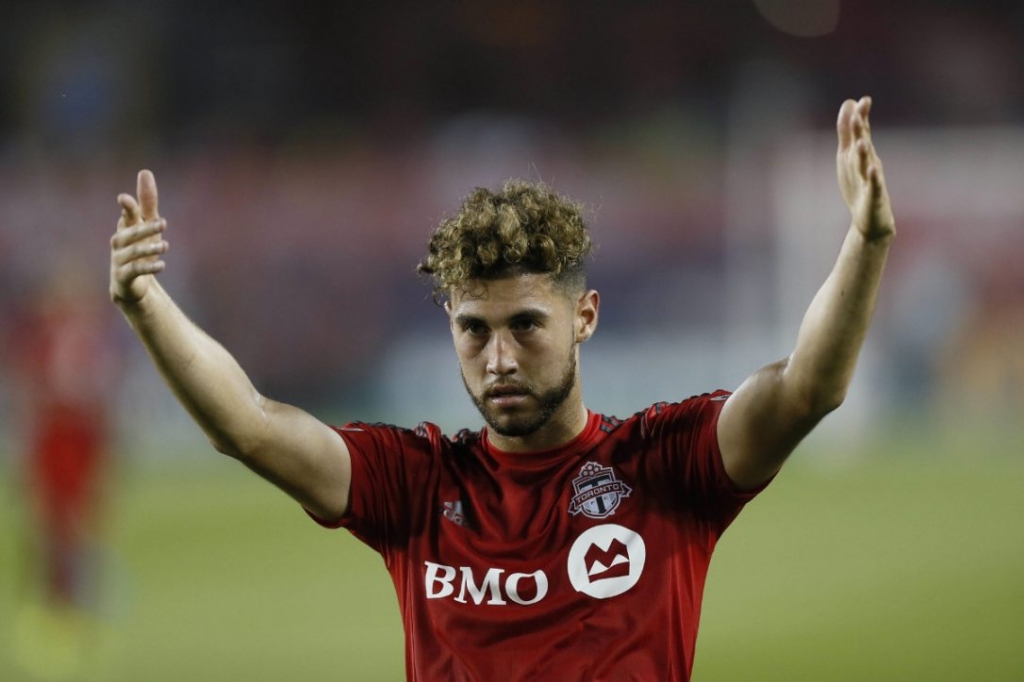 On Sunday Jonathan Osorio and his TFC teammates have the opportunity to beat the Red Bulls and the team is in the post-season