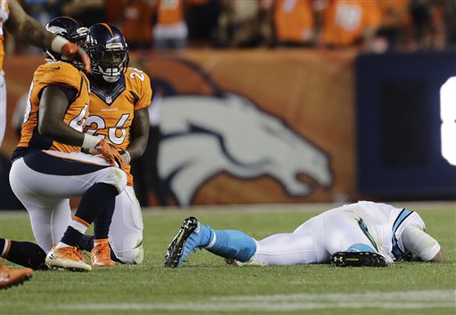 Panthers Broncos Football