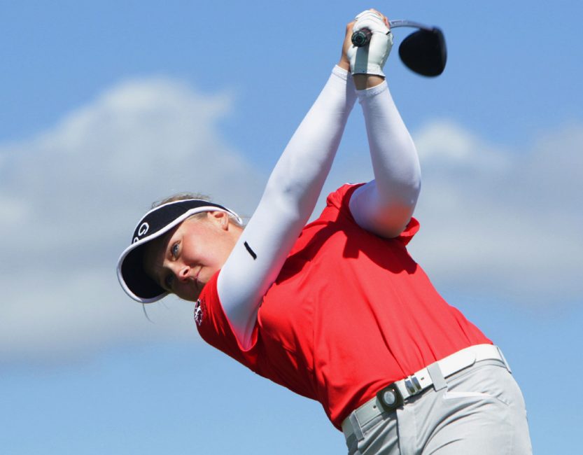 Brooke Henderson was one of four Canadians to make the cut at the Manulife Classic in Cambridge Ont