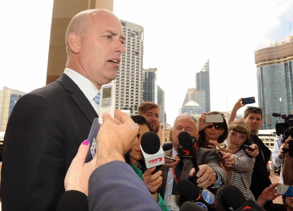 Leadership aspirant and former Transport Minister Dean Nalder