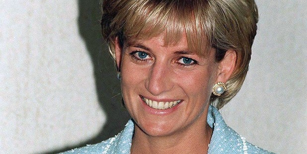 Diana Princess of Wales in London in 1997