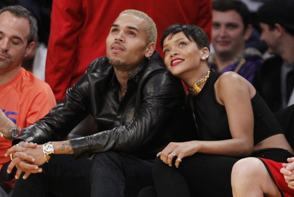 Rihanna and Chris Brown