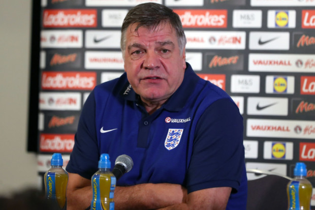 England manager Sam Allardyce