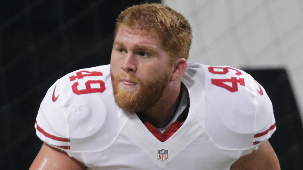 Video Shows Ex-49er Bruce Miller Bloody & Disoriented After Assaulting Old Man and His Son