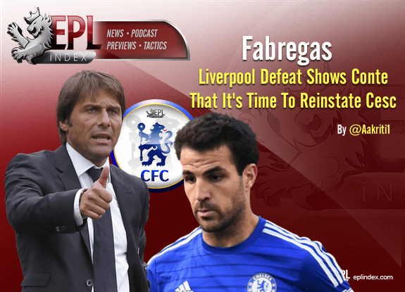 Conte adamant Fabregas' future is at Chelsea