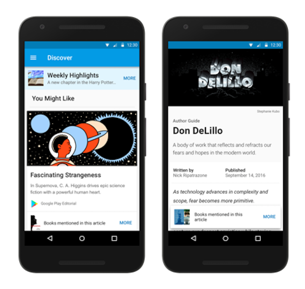 New 'Discover' feature in Google Play Books helps you find more to read