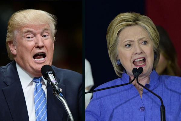 Hillary Clinton leads Donald Trump by 2 percentage points in the latest UPI  CVoter daily presidential tracking poll. UPI file