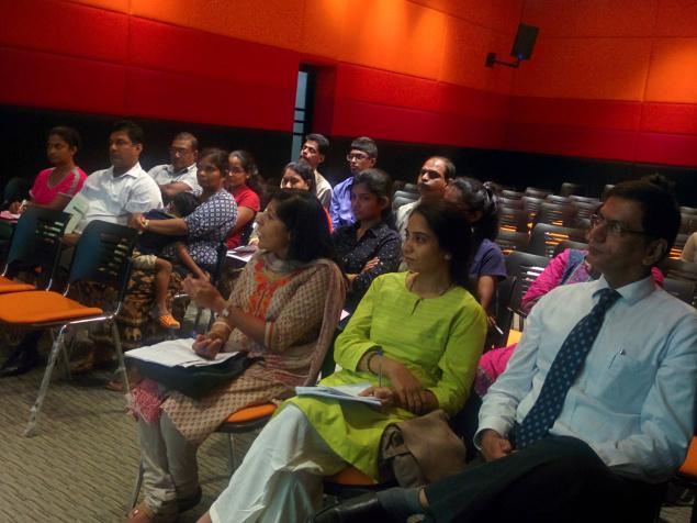 REACH OF THE IITS Students in Sri Lanka take part in an outreach event organised by the Indian High Commission in Colombo