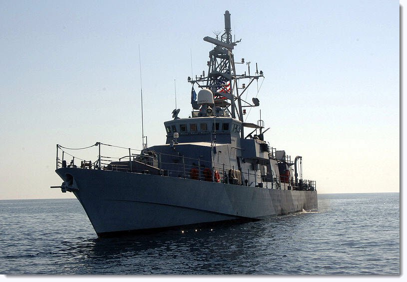 Military boats of the Iranian Revolutionary Guard harassed the USS Firebolt in another incident of'unsafe and unprofessional maneuvers in international waters according to the Pentagon. The Firebolt is a Cyclone class patrol ship currently assi