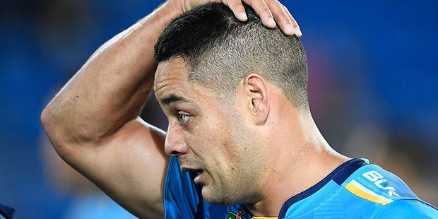 Jarryd Hayne of the Titans