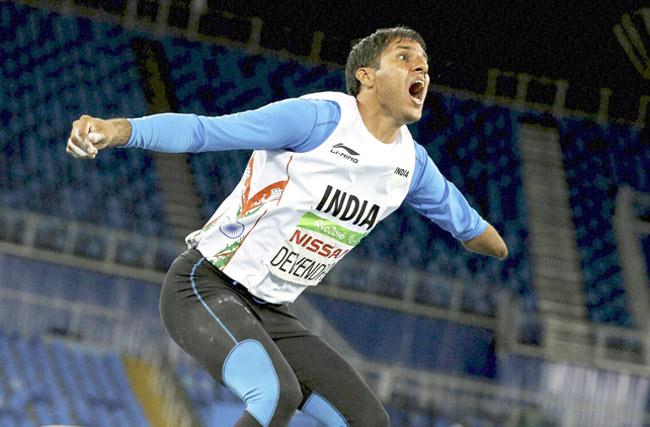 Jhajharia smashes Javelin WR