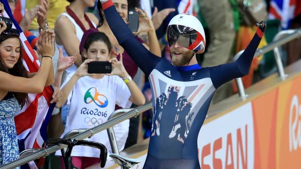 Jon-Allan Butterworth triumphed in the C1-5 mixed team sprint at the Rio Paralympics