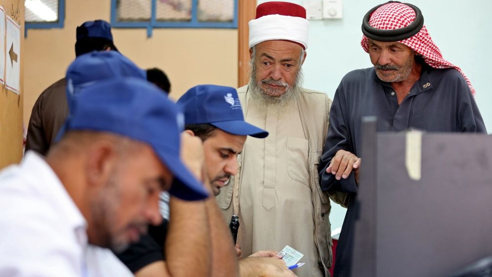 Jordanians vote in elections in Amman Jordan Tuesday Sept. 20 2016