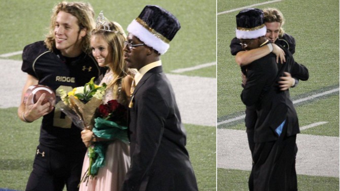 High School Homecoming King Gives Crown to Friend with Cerebral Palsy