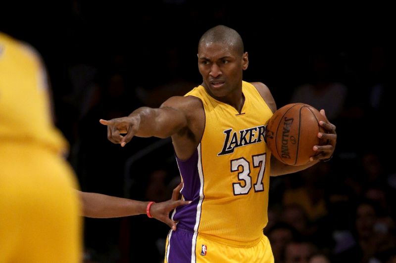 Metta World Peace reunites with the Los Angeles Lakers and former team-mate turned head coach Luke Walton for the 2016-2017 season