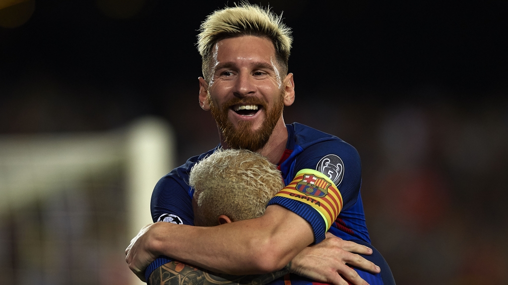 Lionel Messi makes Champions League history with Barcelona hat-trick