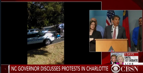 9/21 Charlotte Protesters After The Shooting Of Keith Lamont Scott