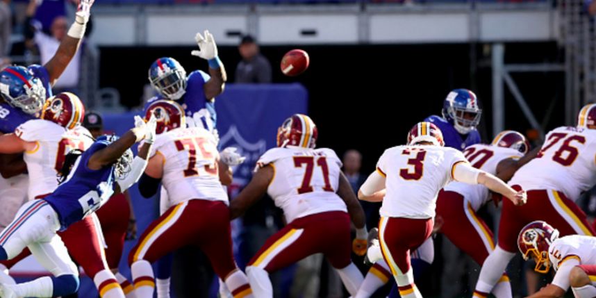 Miscues cost the Giants big time against the Redskins