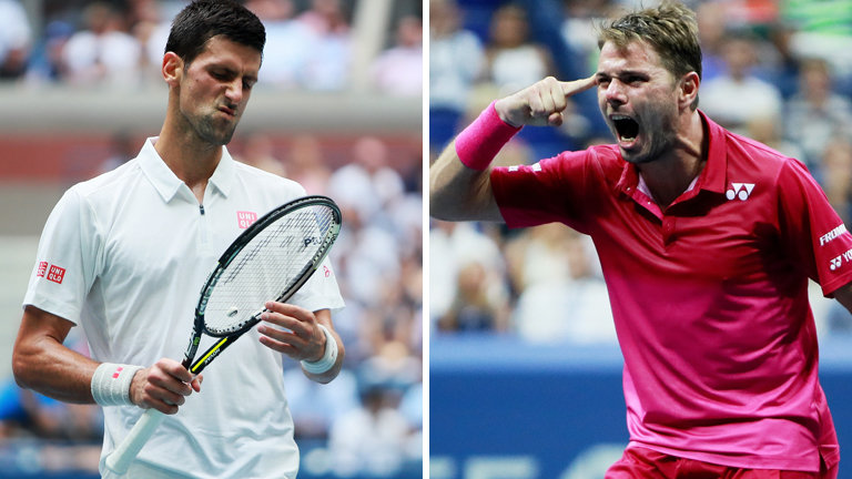 Novak Djokovic and Stan Wawrinka will battle at Flushing Meadows on Sunday