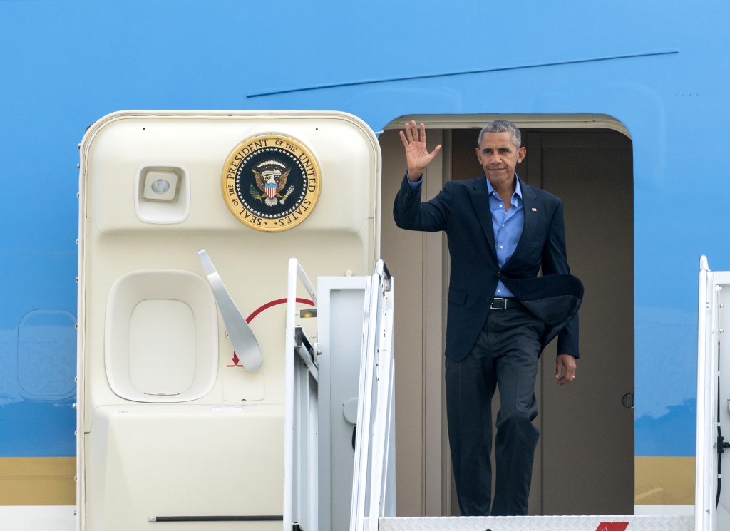 President Barack Obama JFK Airport