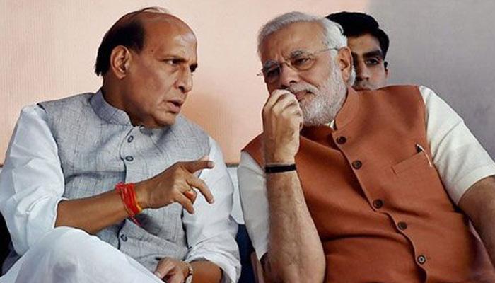 Kashmir unrest Rajnath Singh briefs PM Narendra Modi on all-party delegation visit to J&K