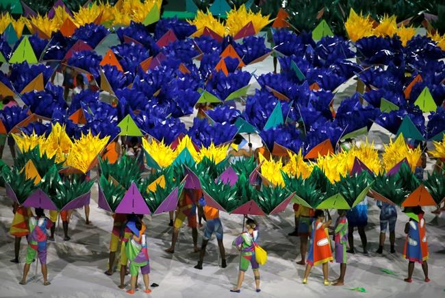 Dancers perform during the opening ceremony of the Rio 2016 Paralympic games at Maracana Stadium in Rio de Janeiro Brazil Sept. 7 2016