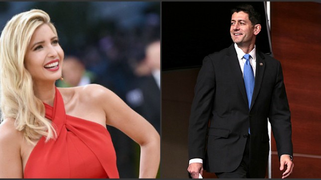 Paul Ryan meets with Ivanka Trump in New York City