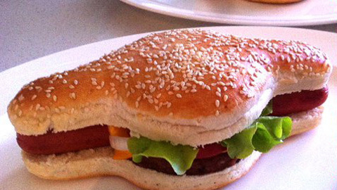 Perth man Mark Murray has patented his idea for the Hamdog