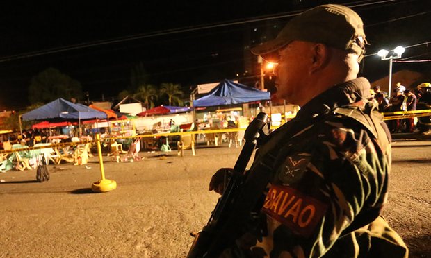 Philippine blast leaves 12 dead, 67 wounded in market