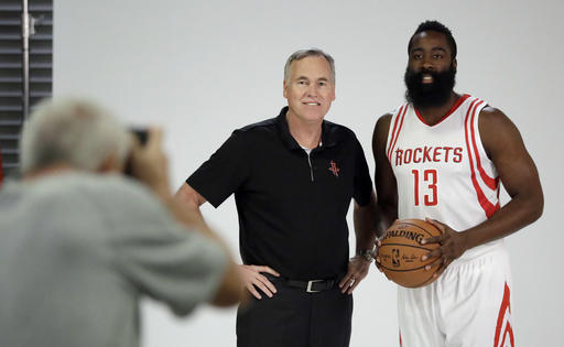 James Harden Mike D'Antoni