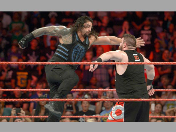 Reigns Vs Owens on WWE Raw