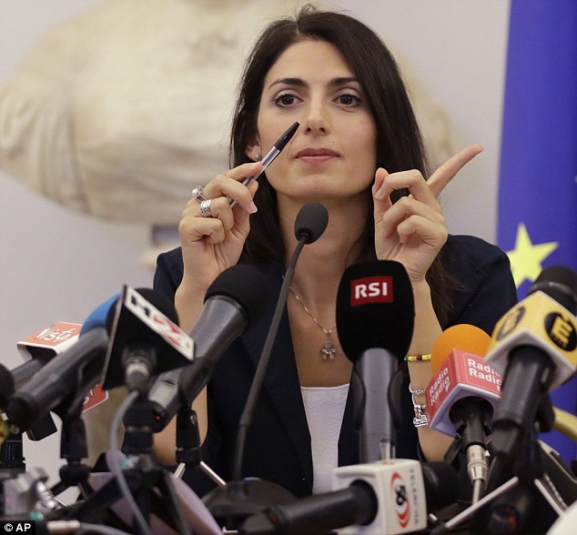 Rome mayor Virginia Raggi has put her foot down on Rome's aim to host the 2024 Olympics